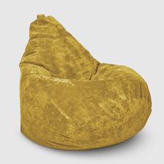 Кресло мешок Dreambag Меган xl желтое 85х85х125 см