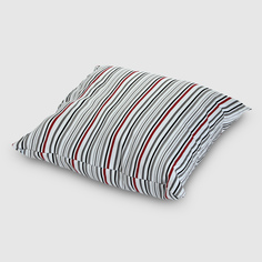 Декоративная подушка Sanpa Элис серо-красная 50х50 см