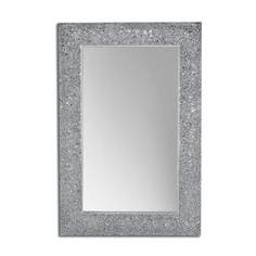 Зеркало с подсветкой Boheme Aura серебряное 60х5х90 см