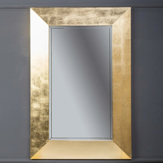 Зеркало с подсветкой Boheme Chelsea золотое 80х5х120 см