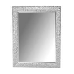 Зеркало Boheme Linea белое с золотым 75х5х95 см