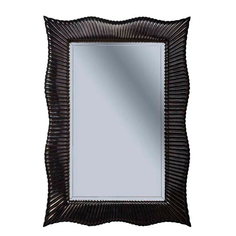 Зеркало с подсветкой Boheme Soho чёрное 70х5х100 см