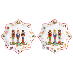 Набор Easy life из 2-х десертных тарелок 20 см винтаж