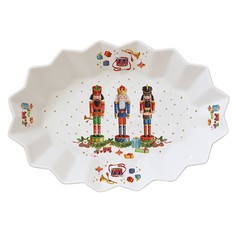 Блюдо овальное Easy life 25х17 см щелкунчик винтаж