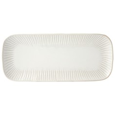 Блюдо прямоугольное Easy life Gallery 36х16 см белый