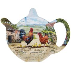 Подставка под чайный пакетик Leonardo collection Петушки 13х10 см