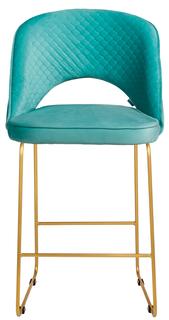 Кресло бар lars (r-home) голубой 49x105x58 см.