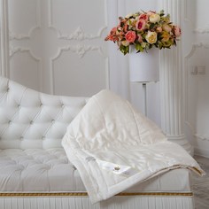 Одеяло comfort (kingsilk) белый 200x220 см.
