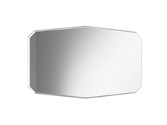 Зеркало ray (ogogo) серебристый 90x54 см.