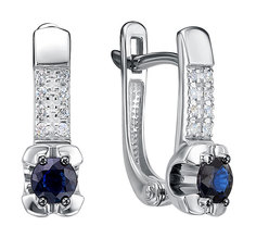 Золотые серьги Империал Imperial
