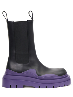 Ботинки кожаные BV Tire Bottega Veneta