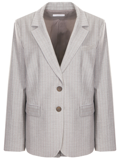 Пиджак шерстяной в полоску Tonet