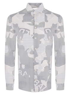 Рубашка Slim Fit хлопковая Baldessarini