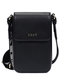 Сумка-мини кожаная Dkny