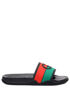 Шлепанцы резиновые Gucci