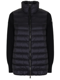 Куртка комбинированная пуховая Moncler