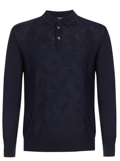 Поло из шерсти и шелка Dalmine