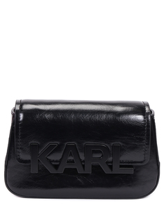 Сумка-кроссбоди кожаная K/Letters Karl Lagerfeld