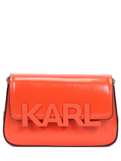 Сумка-кроссбоди кожаная K/Letters Karl Lagerfeld