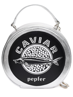 Клатч кожаный Caviar Pepfer