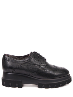 Броги кожаные на меху Pertini