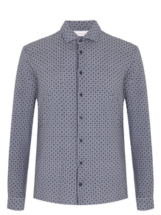 Рубашка Slim Fit хлопковая Baldessarini
