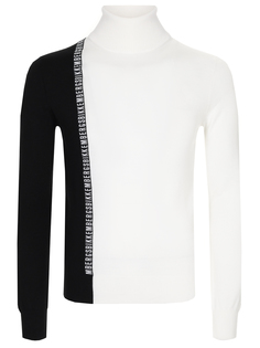 Водолазка из шерсти и акрила Dirk Bikkembergs