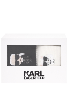Носки кашемировые с принтом Karl Lagerfeld