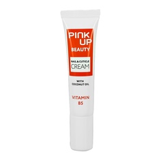 Крем для ногтей и кутикулы BEAUTY NAIL & CUTICLE CREAM с кокосовым маслом Pink UP