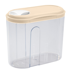Банки, емкости для сыпучих продуктов контейнер для продуктов БЫТПЛАСТ, 1 л, 13,5х8 см, с дозатором пластик