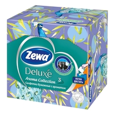 Салфетки салфетки косметические ZEWA Deluxe Aroma Collection 3сл с ароматом 60шт