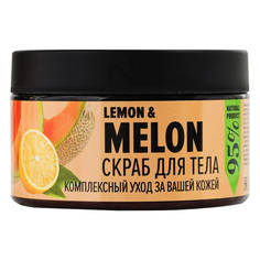 Скрабы для тела скраб для тела DELICARE Дыня и лимон сахарный 250мл