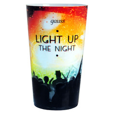 Disco проекторы светодиодные стакан с подсветкой GAUSS LCUP Party 3хLR44 LED