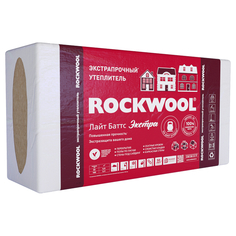 Вата минеральная теплоизоляция ROCKWOOL Лайт Баттс Экстра 1000х600х50мм