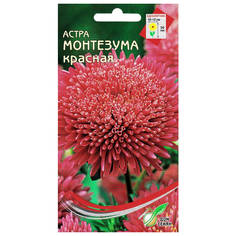Семена цветов семена Астра Монтезума красная 100шт