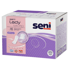 Прокладки и тампоны прокладки SENI Lady Micro 16шт урологические