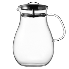 Кувшины термокувшин WALMER Cordial 1,2л с фильтром стекло, сталь