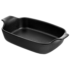 Формы из жаропрочного стекла и керамики форма для запекания WALMER Iron Black 22x13,5см прямоугольная керамика