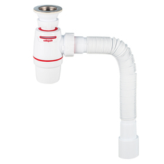 Сифоны cифон для раковины WIRQUIN Air System 1 1/4х40 с выпуском белый