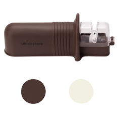 Точилки и мусаты для ножей точилка для ножей ATMOSPHERE Choco/Modish 15,8х5,8см керамика, пластик микс цвета Atmosphere®