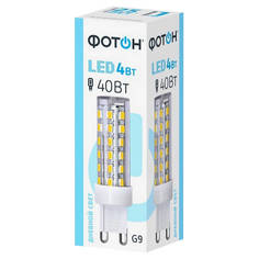Лампы светодиодные лампа светодиодная ФОТОН LED JCD 4Вт G9 4000K капсула