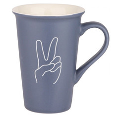 Кружки кружка WALMER World Peace 400мл фарфор