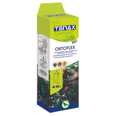 Сетки для защиты от птиц, кротов сетка для защиты от птиц Ortoflex 12х10мм 4х10м зелёная Tenax