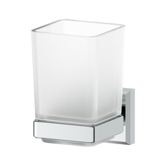 Стаканы для ванной стакан одинарный ARTWELLE Hagel матовое стекло хром