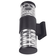 Фонари для наружного освещения светильник уличный настенный UNIEL E27 2х60Вт IP65 черный