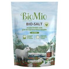 Ополаскиватели и освежители для посудомоечных машин соль для ПММ BIOMIO Bio-Salt 1кг