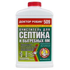 Расходные материалы средство Доктор Робик 509 для септика и выгребных ям 798мл