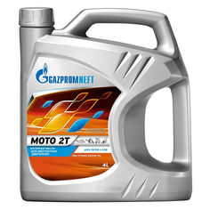 Масла для двухтактных двигателей масло моторное ГАЗПРОМНЕФТЬ Moto, 2T, 4 л Gazpromneft