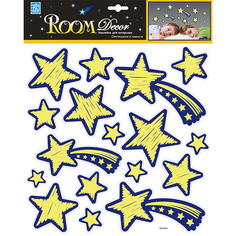 Наклейки на стену наклейка ROOMDECOR Звезды с кометами 30,5х31,5см, арт.REA 4502