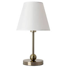 Настольные лампы декоративные лампа настольная ARTE LAMP Elba Е27 1х60Вт бронза